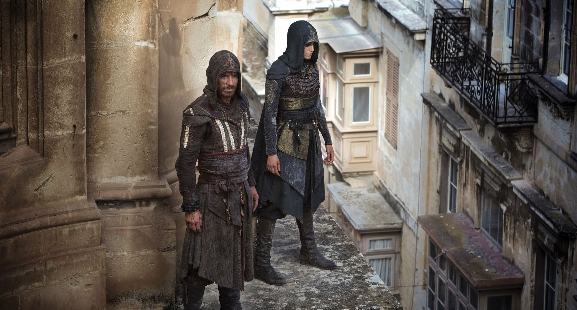 Assassins Creed Ariane Labed Michael Fassbender Wallpaper - Ariane Labed Assassin's Creed , HD Wallpaper & Backgrounds