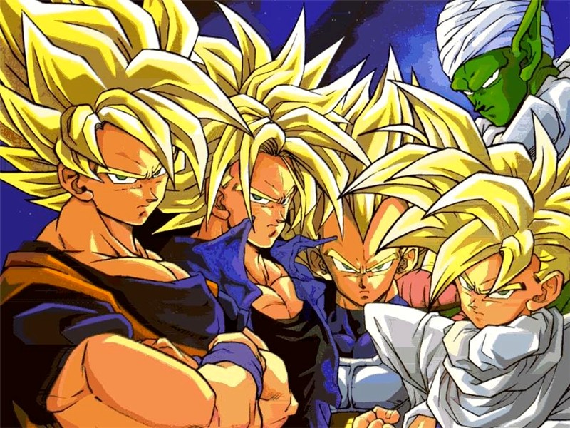 Z Fighters Super Saiyan , HD Wallpaper & Backgrounds