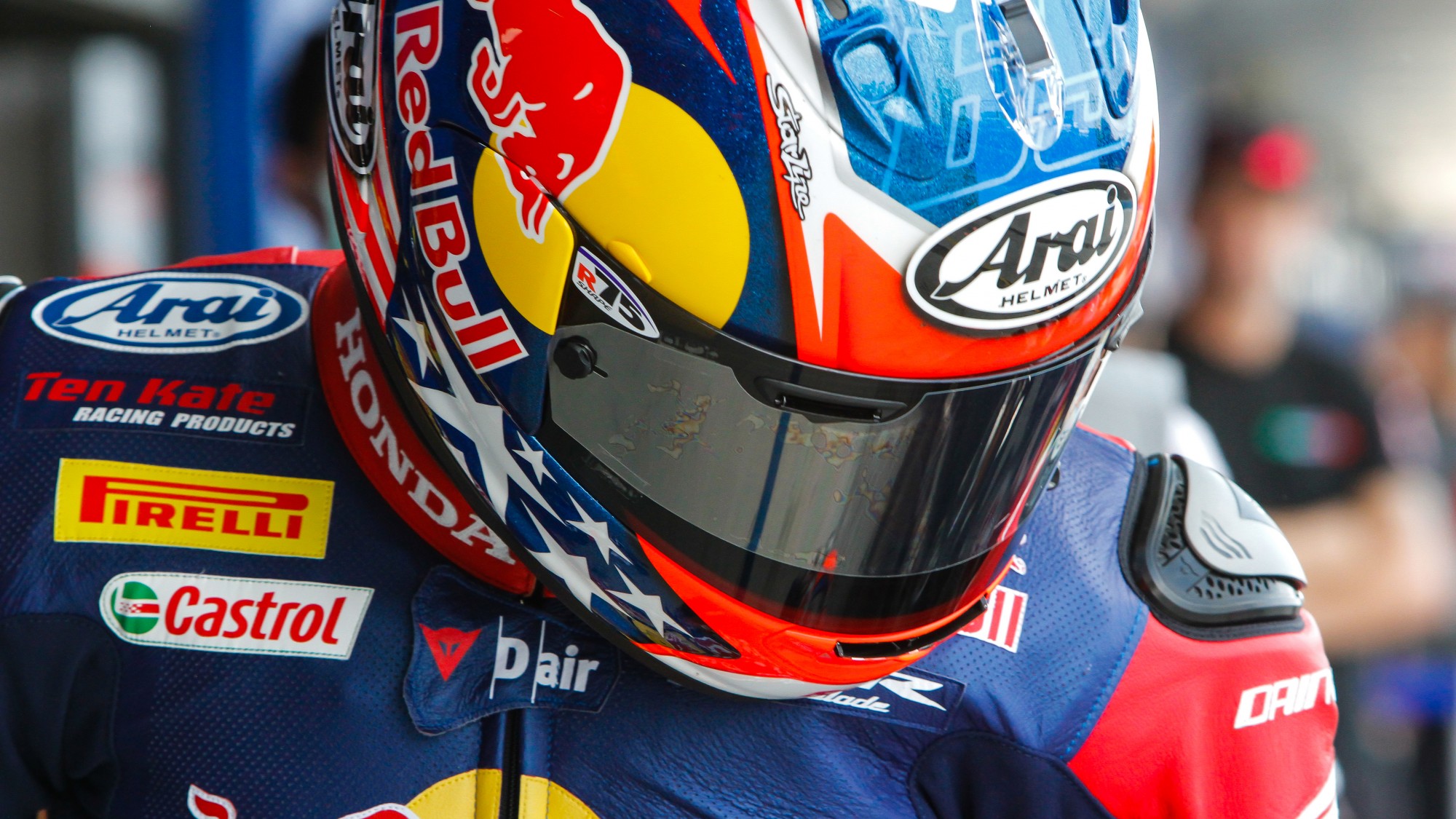 It's Been One Year Since We Lost The Great Nicky Hayden - Motorcycle Helmet , HD Wallpaper & Backgrounds