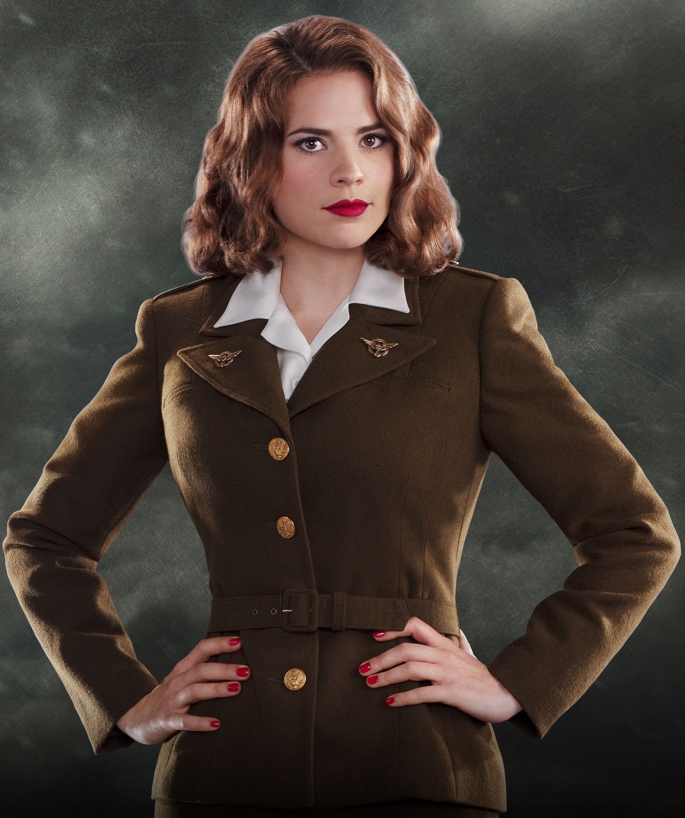 Agent Carter In Uniform Wallpaper - Captain America Peggy Carter , HD Wallpaper & Backgrounds