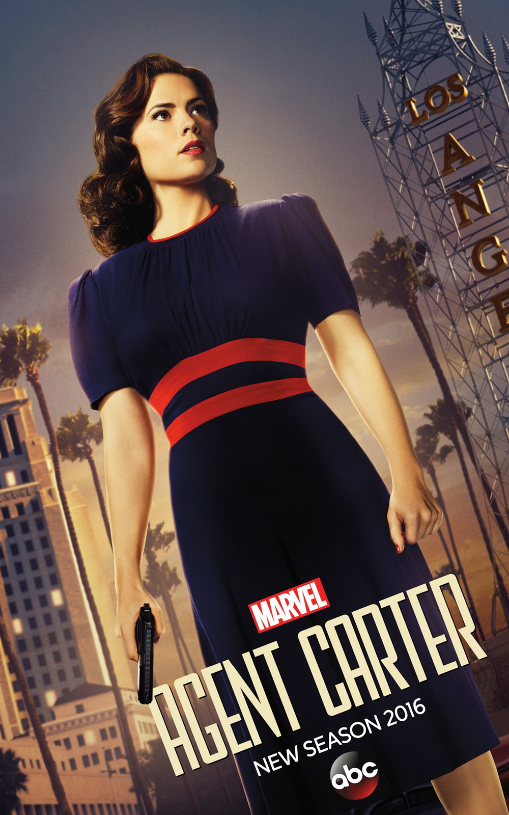 Season 2 Poster - Agent Carter Saison 2 , HD Wallpaper & Backgrounds