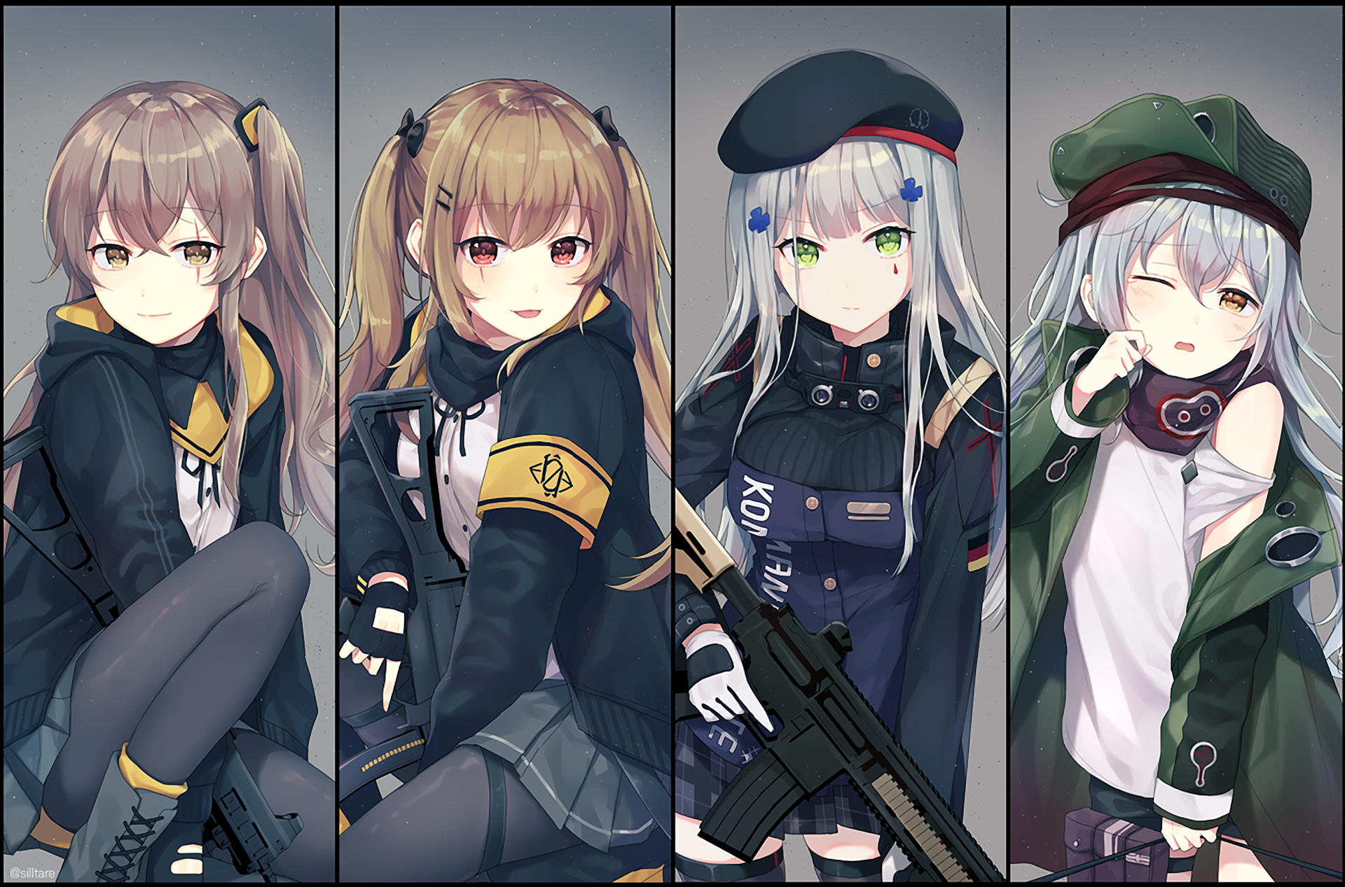 Girls Frontline Squad 404 , HD Wallpaper & Backgrounds
