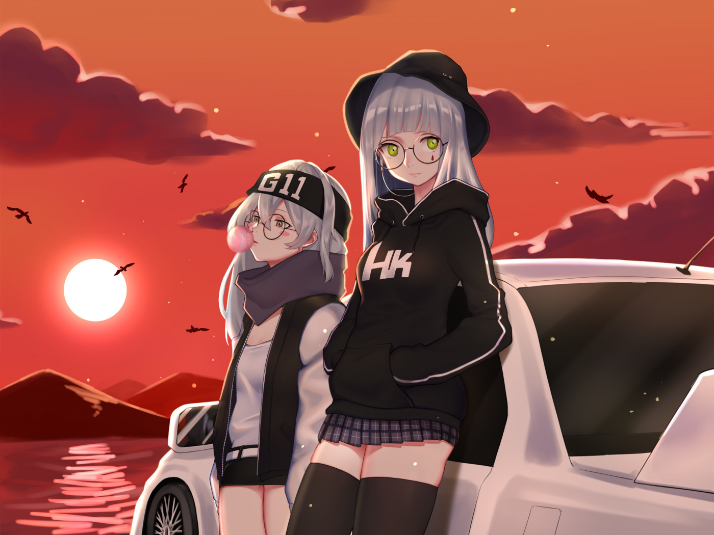 Anime Girls Frontline G11 , HD Wallpaper & Backgrounds
