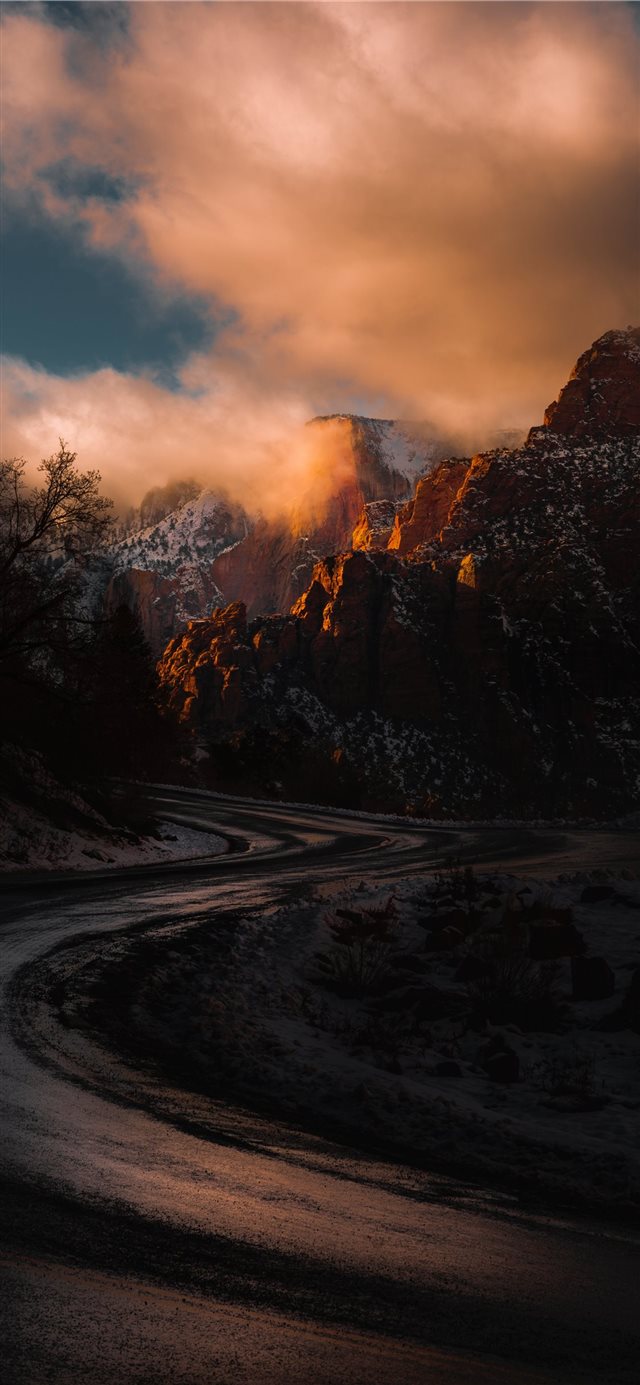 Zion National Park Iphone , HD Wallpaper & Backgrounds