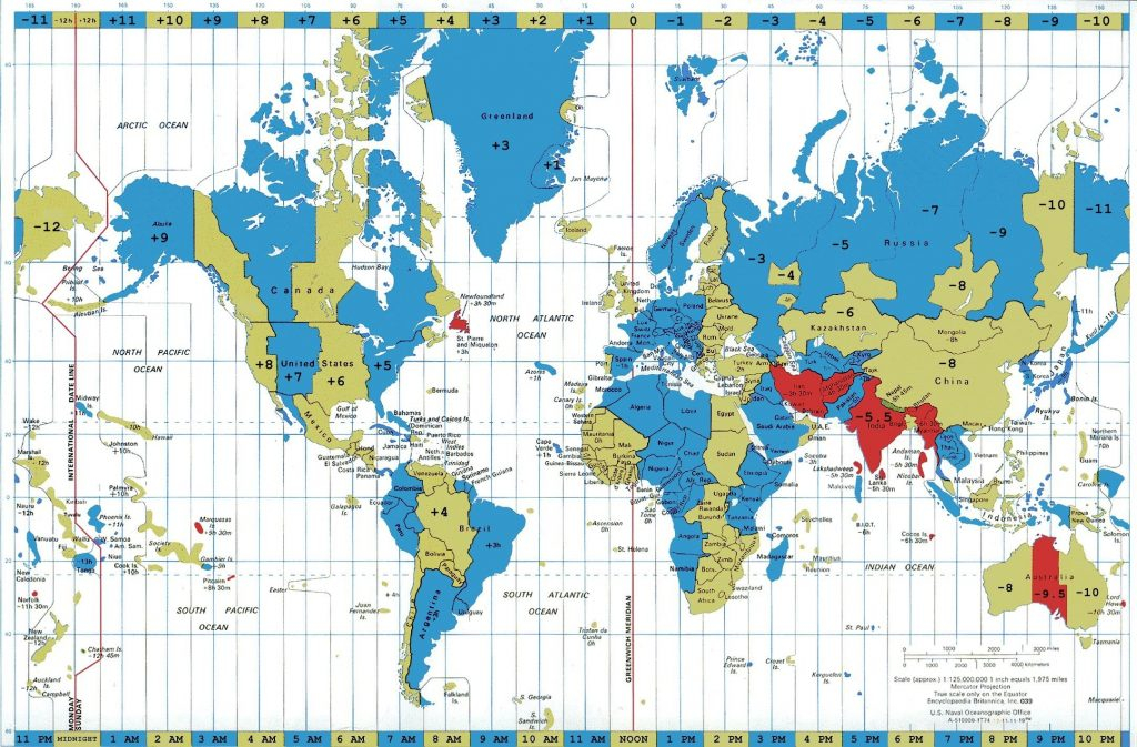 latest world time clock and map copy timezone map world