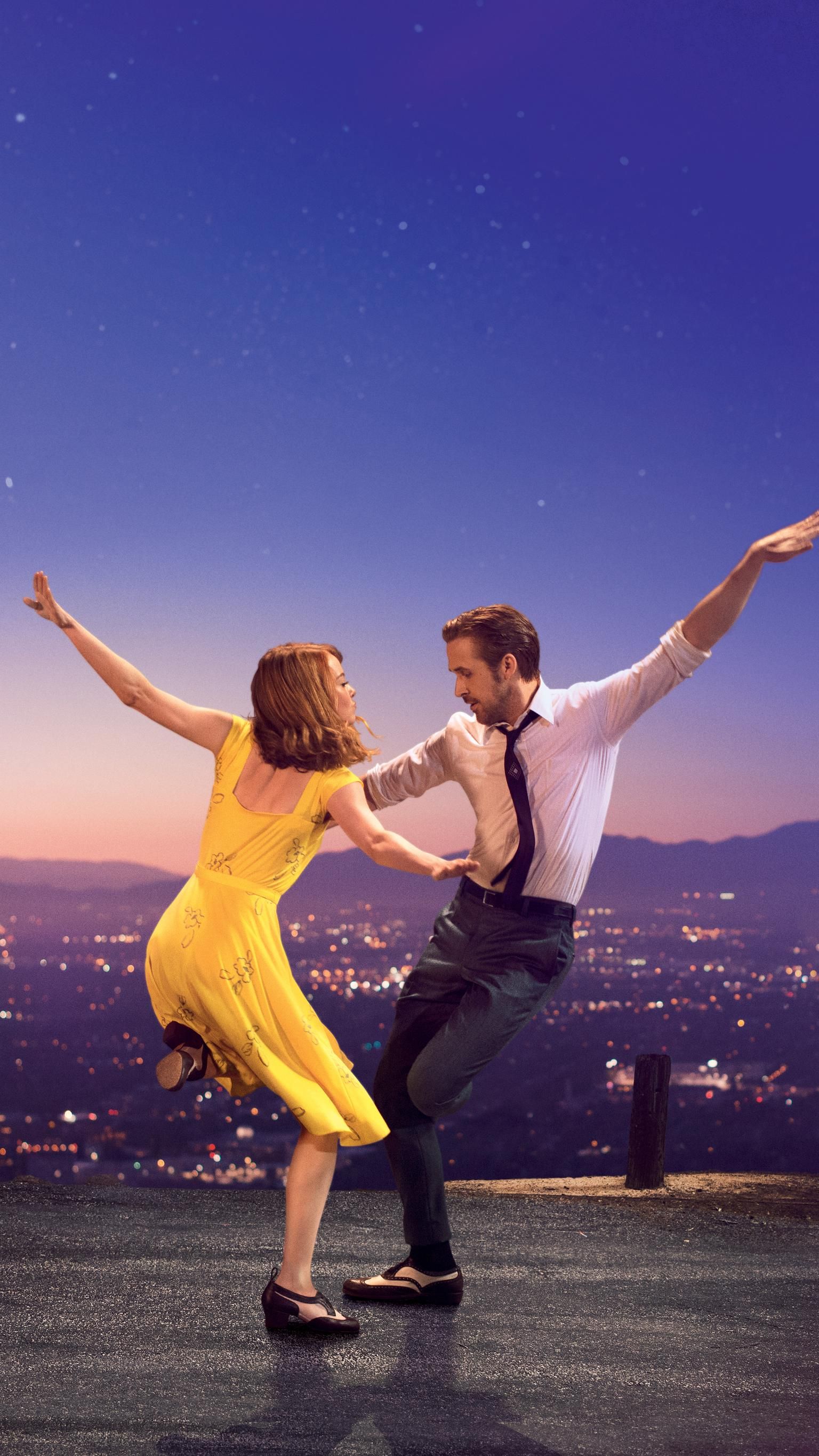 La La Land Phone Wallpaper - La La Land Fan Art , HD Wallpaper & Backgrounds