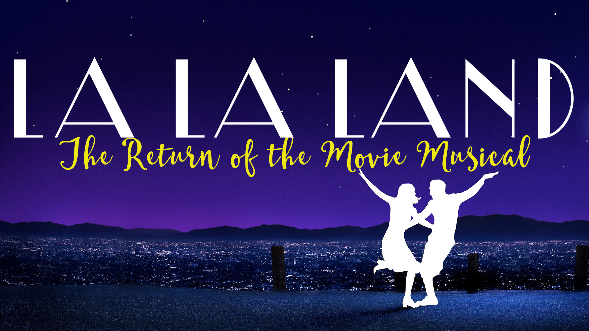 La La Land La La Land Lockscreens La La Land Background - La La Land Font , HD Wallpaper & Backgrounds