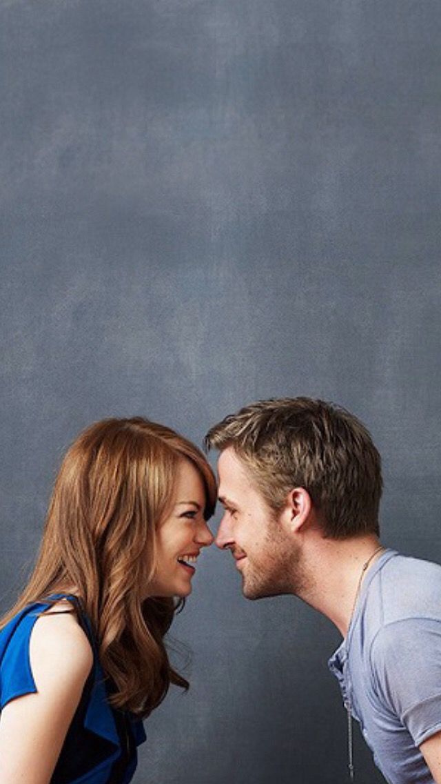 Emma Stone And Ryan Gosling Iphone Wallpaper {2/3} - Emma Stone Ryan Gosling Chemistry , HD Wallpaper & Backgrounds