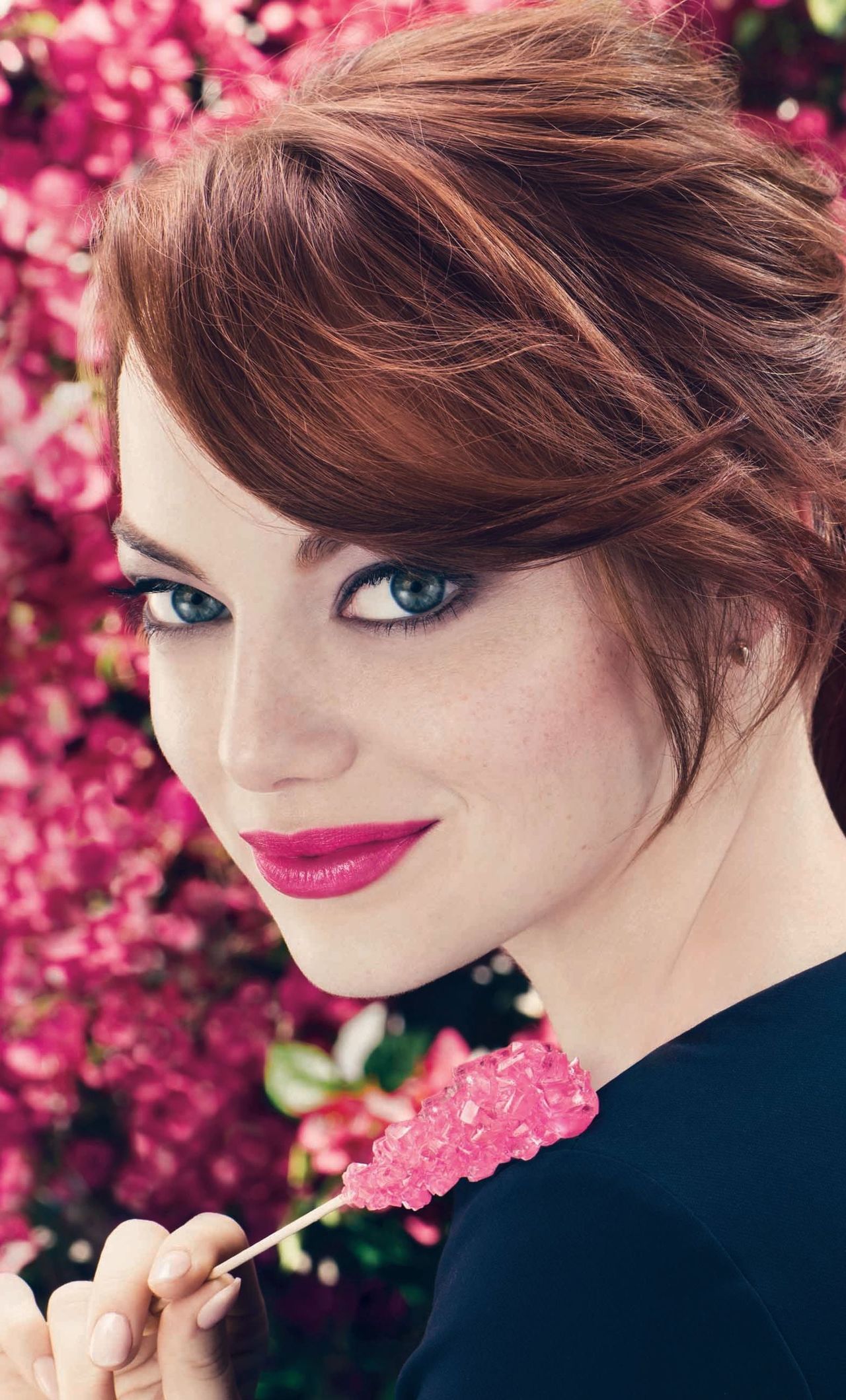 2017 Emma Stone Iphone 6 Hd 4k Wallpapers Images - Famous Celebrities In Advertisements , HD Wallpaper & Backgrounds