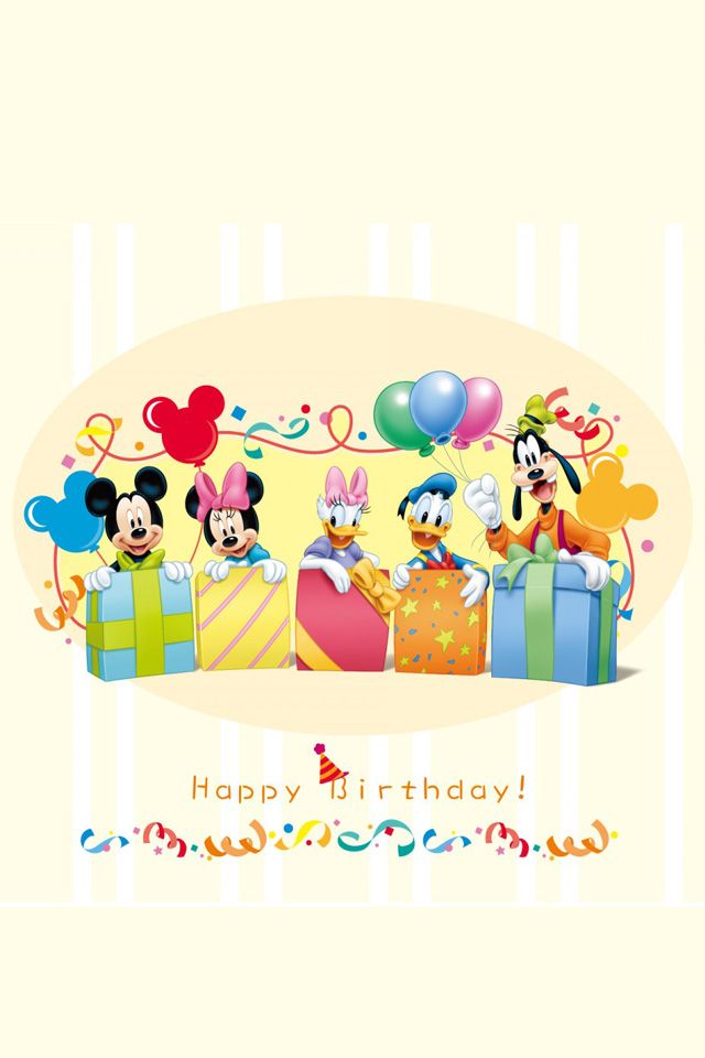 Disney Birthday Iphone , HD Wallpaper & Backgrounds