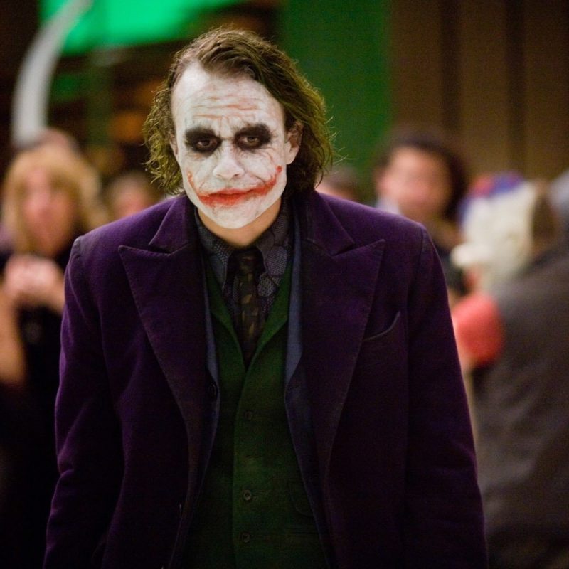 Heath Ledger Joker Hd Wallpaper - Heath Ledger Joker , HD Wallpaper & Backgrounds