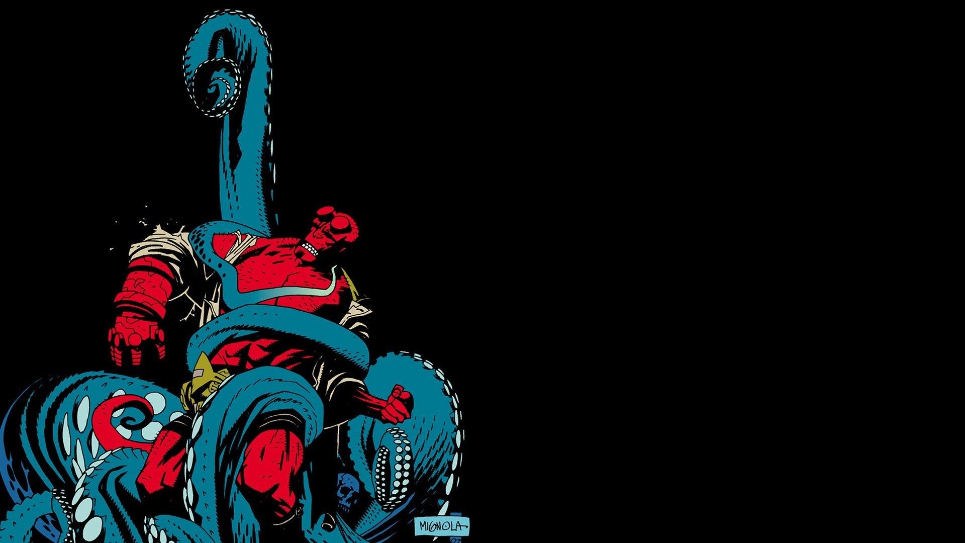 Hellboy Wallpaper Hd - Hellboy Comic , HD Wallpaper & Backgrounds