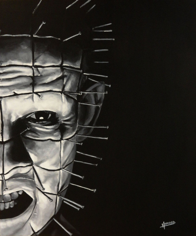 Horror Movies Images Pinhead Hd Wallpaper And Background - Pinhead Hellraiser , HD Wallpaper & Backgrounds