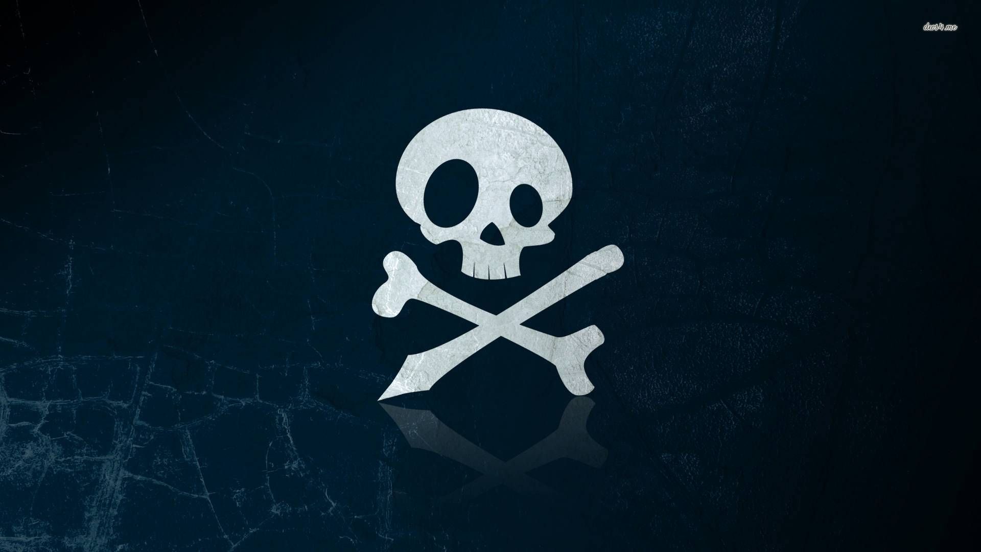 Skull And Bones Hd Wallpaper - Skull , HD Wallpaper & Backgrounds