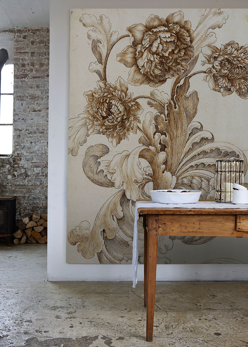 We Have A New Client Who Loves Wallpaper - Botanical Wall Murals , HD Wallpaper & Backgrounds