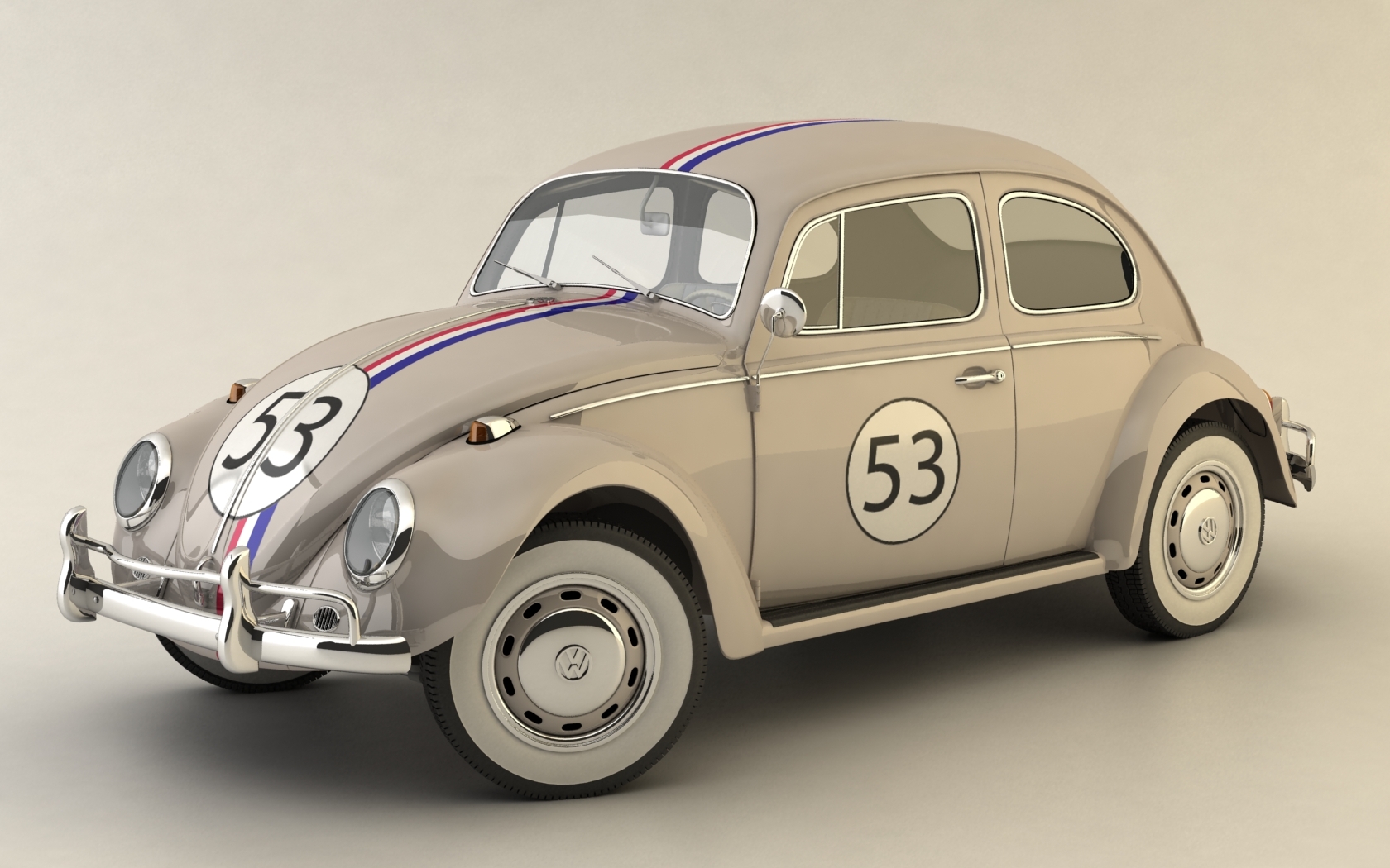 Volkswagen Herbie Volkswagen Beetle Wallpaper Art Hd - Herbie , HD Wallpaper & Backgrounds