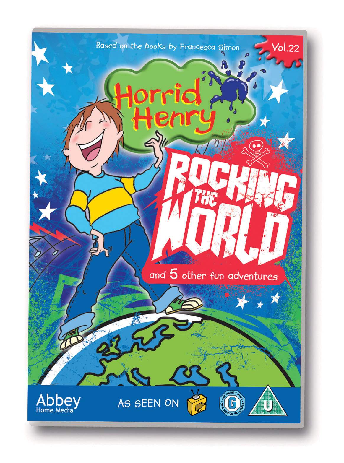 Horrid Henry Rocking The World Dvd Review - Horrid Henry , HD Wallpaper & Backgrounds
