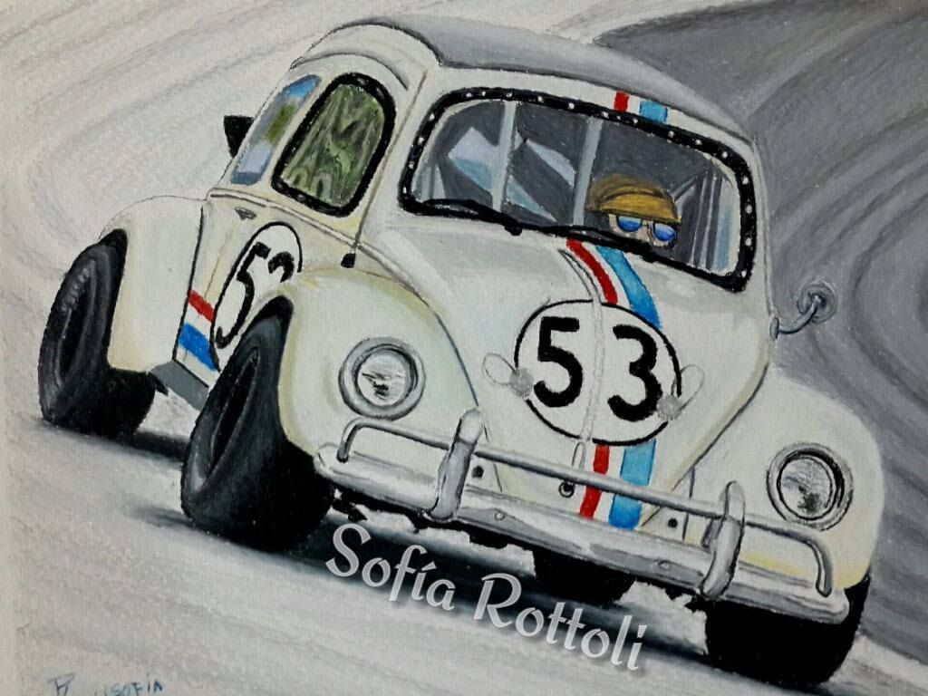 Herbie A Toda Marcha - Escarabajo Herbie , HD Wallpaper & Backgrounds