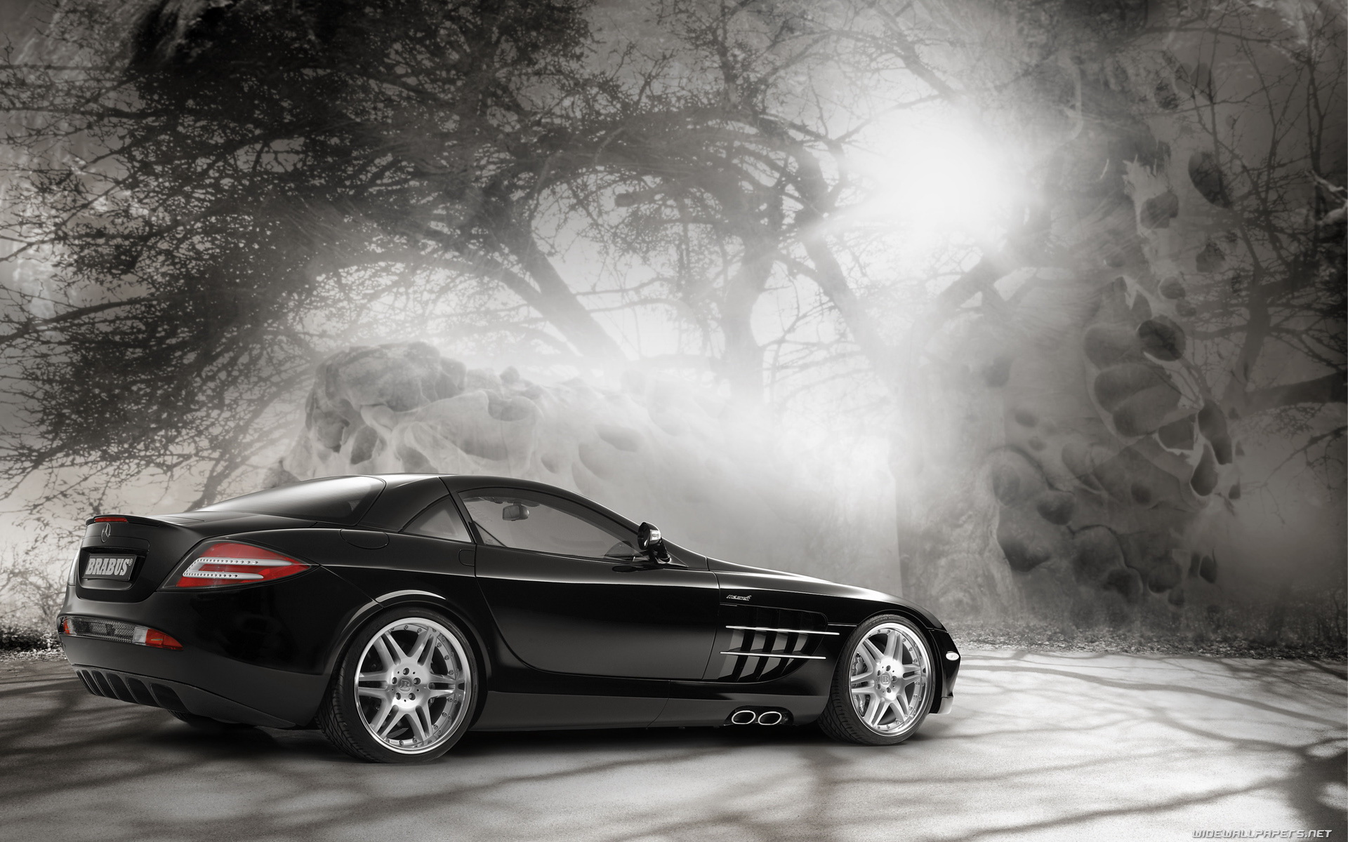 Tuned Wallpaper - Mercedes Benz Slr Mclaren , HD Wallpaper & Backgrounds