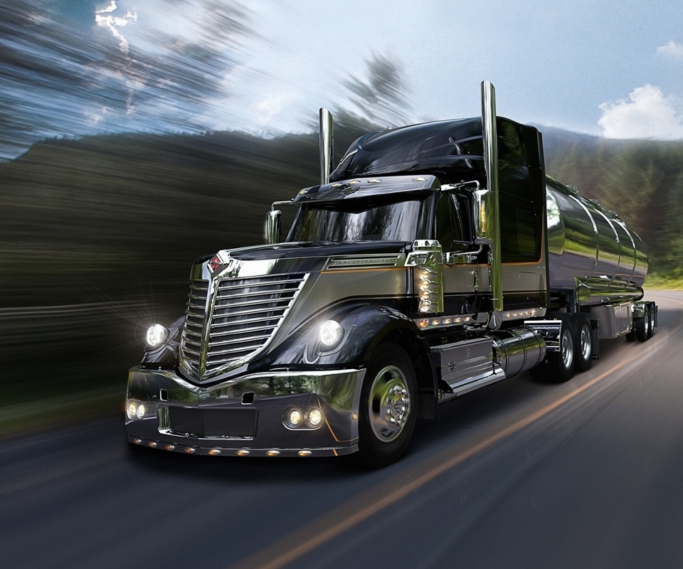 El Camión Futurista Big Truck Desktop Wallpaper - Lonestar Truck , HD Wallpaper & Backgrounds