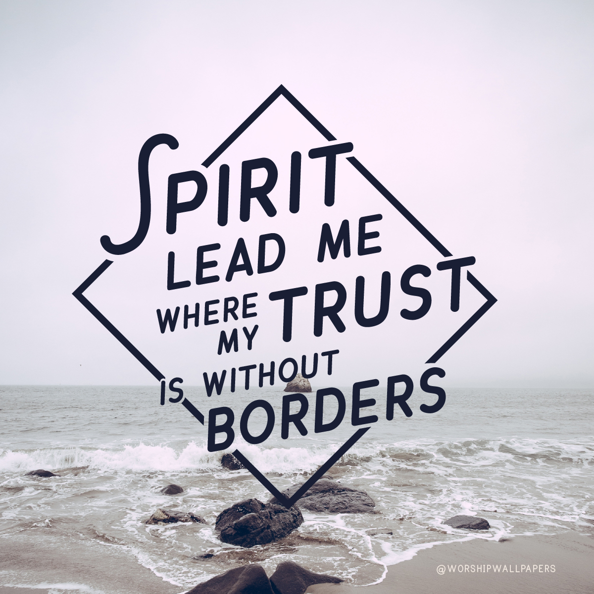 Oceans // Hillsong United - Song Quotes Laptop Backgrounds , HD Wallpaper & Backgrounds