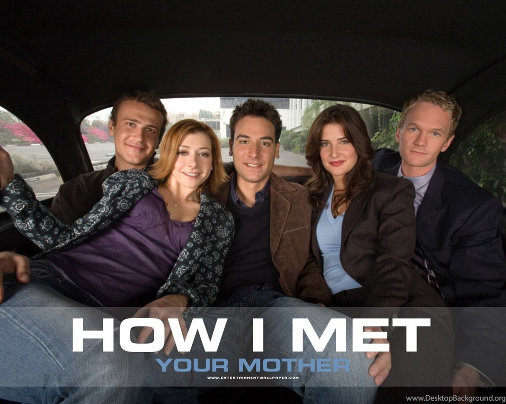 How I Met Your Mother Cast How I Met Your Mother Wallpapers - Barney Ted And Robin , HD Wallpaper & Backgrounds