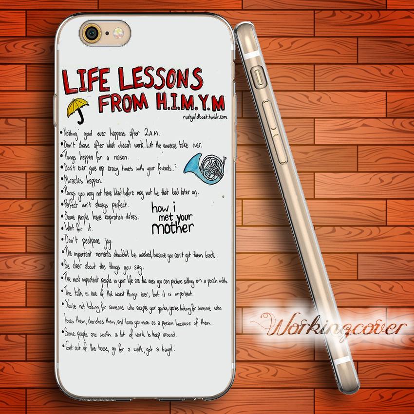 Fundas How I Met Your Mother Soft Clear Tpu Case For - Met Your Mother Iphone 7 Case , HD Wallpaper & Backgrounds