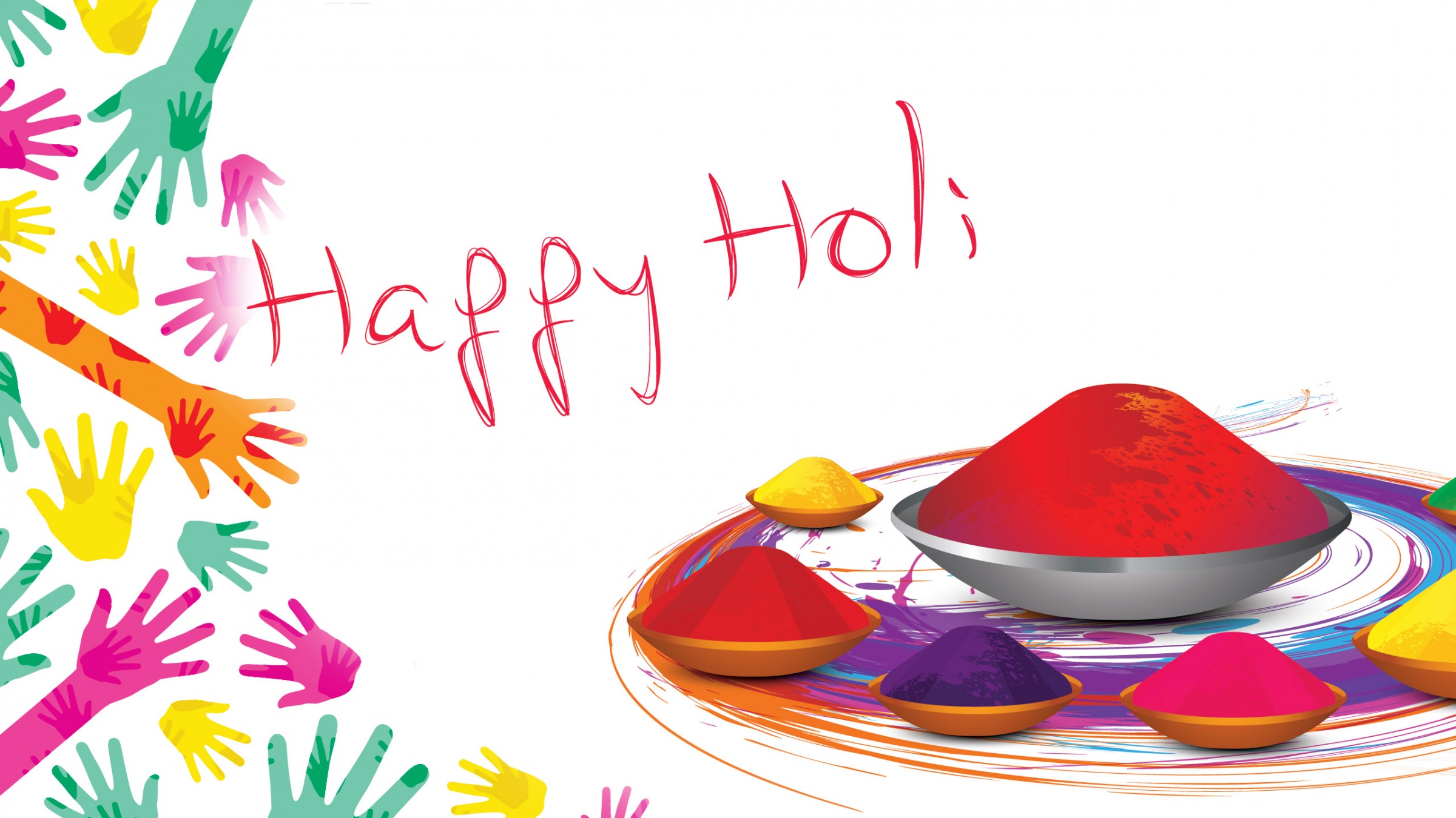 Holi Festival Of Colors - Happy Holi Wishes 2019 , HD Wallpaper & Backgrounds