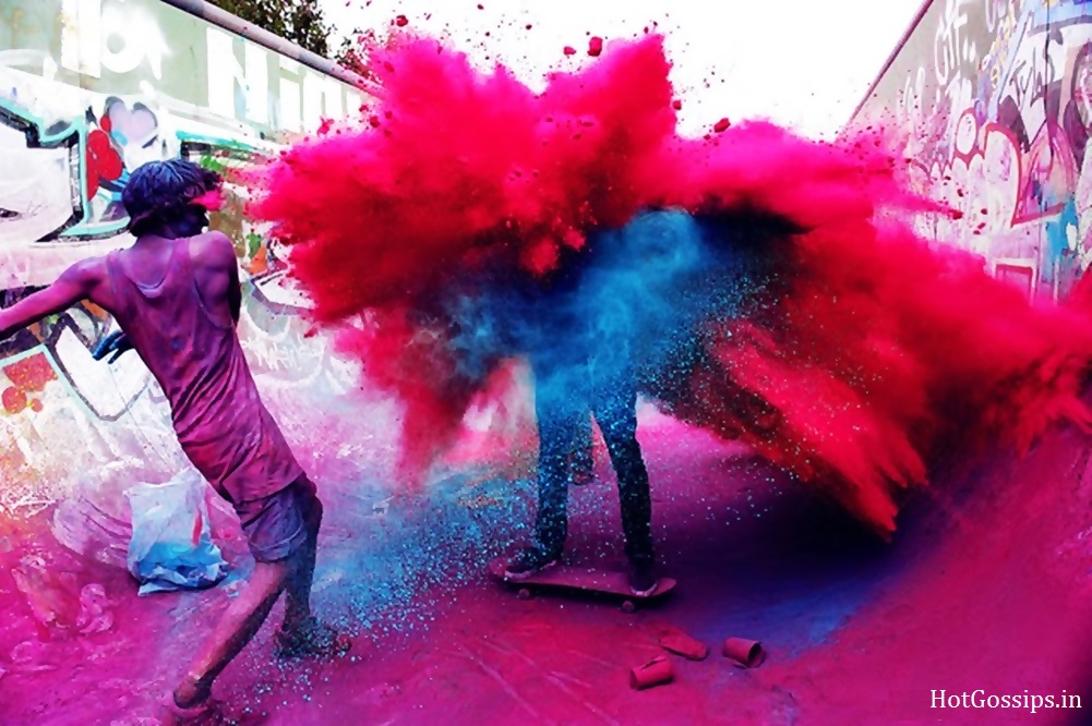 Happy Holi Free Download Best Wallpaper In Full Hd - Festival Of Colour , HD Wallpaper & Backgrounds