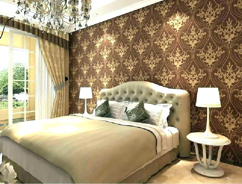 Bedroom Wallpaper Designs Wall Bedroom Wallpaper Designs - Bedroom Wallpaper Designs Brown , HD Wallpaper & Backgrounds