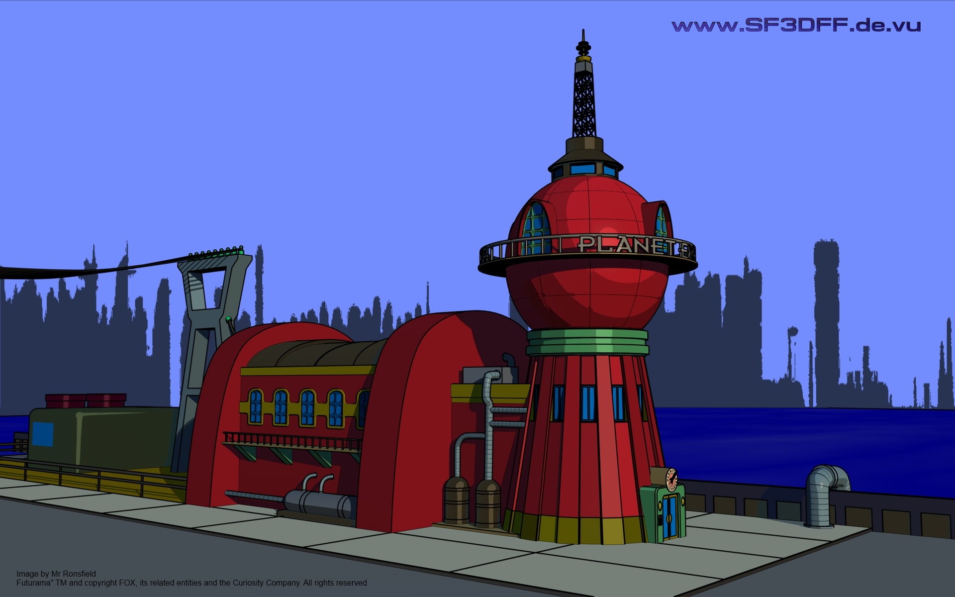 Planet Express Picture - Futurama Planet Express , HD Wallpaper & Backgrounds