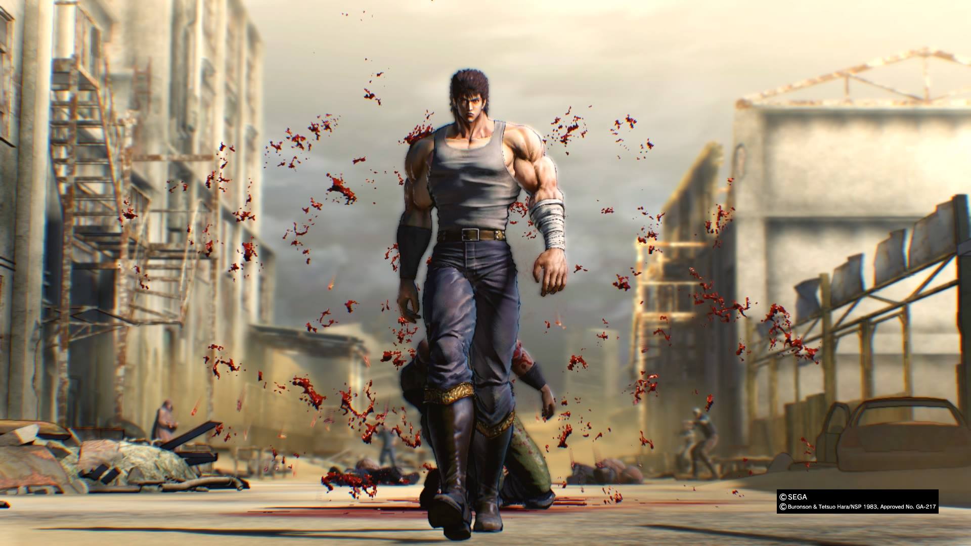 Fist Of The North Star - Fist Of The North Star Lost Paradise , HD Wallpaper & Backgrounds