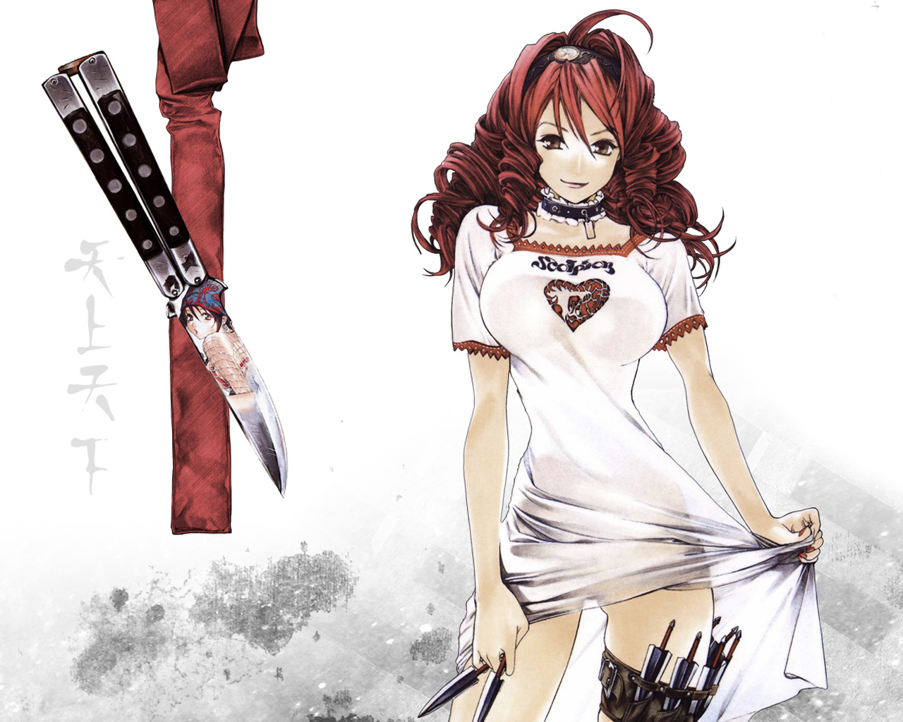 Wallpaper Dress - Tenjou Tenge Female Characters , HD Wallpaper & Backgrounds