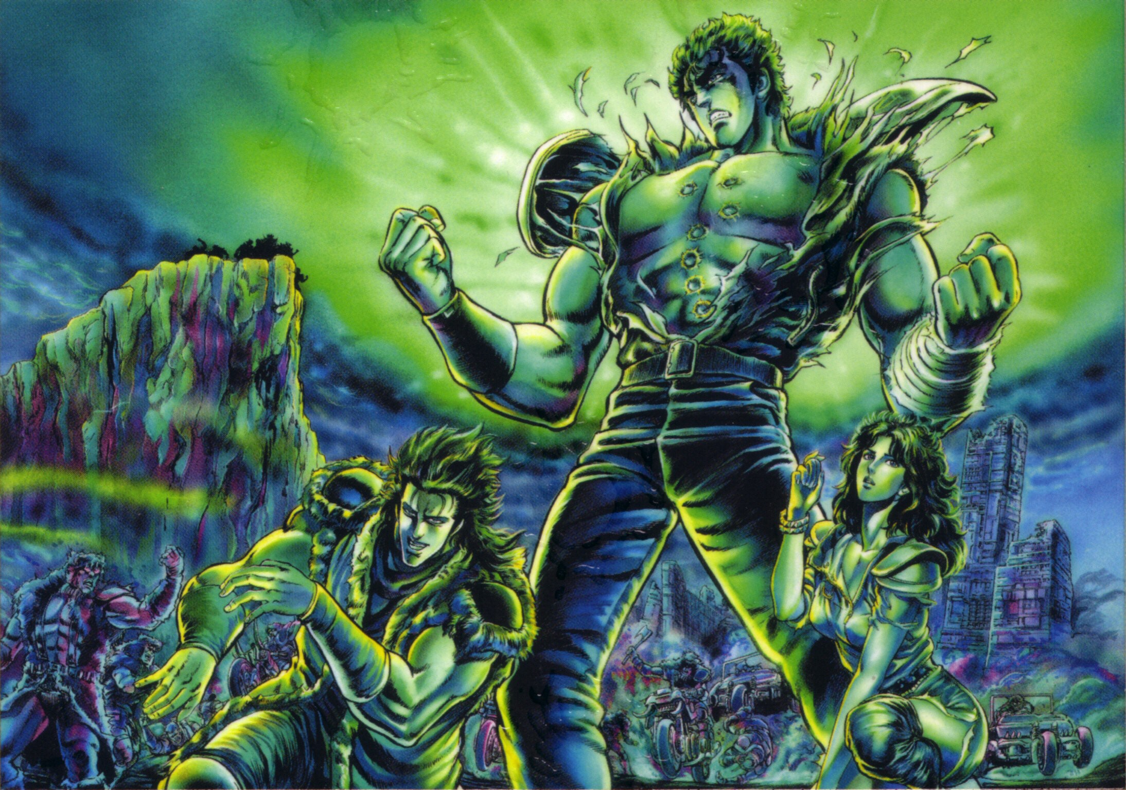 Add Media Report Rss Hokuto No Ken/fist Of The North , HD Wallpaper & Backgrounds