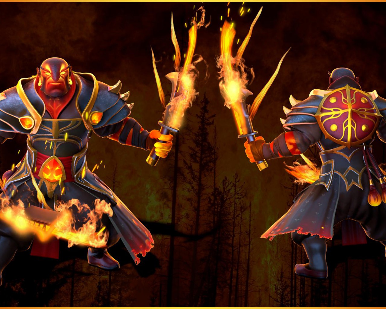 Dota 2 Ember Spirit Art Pc Game 1081130 Hd Wallpaper