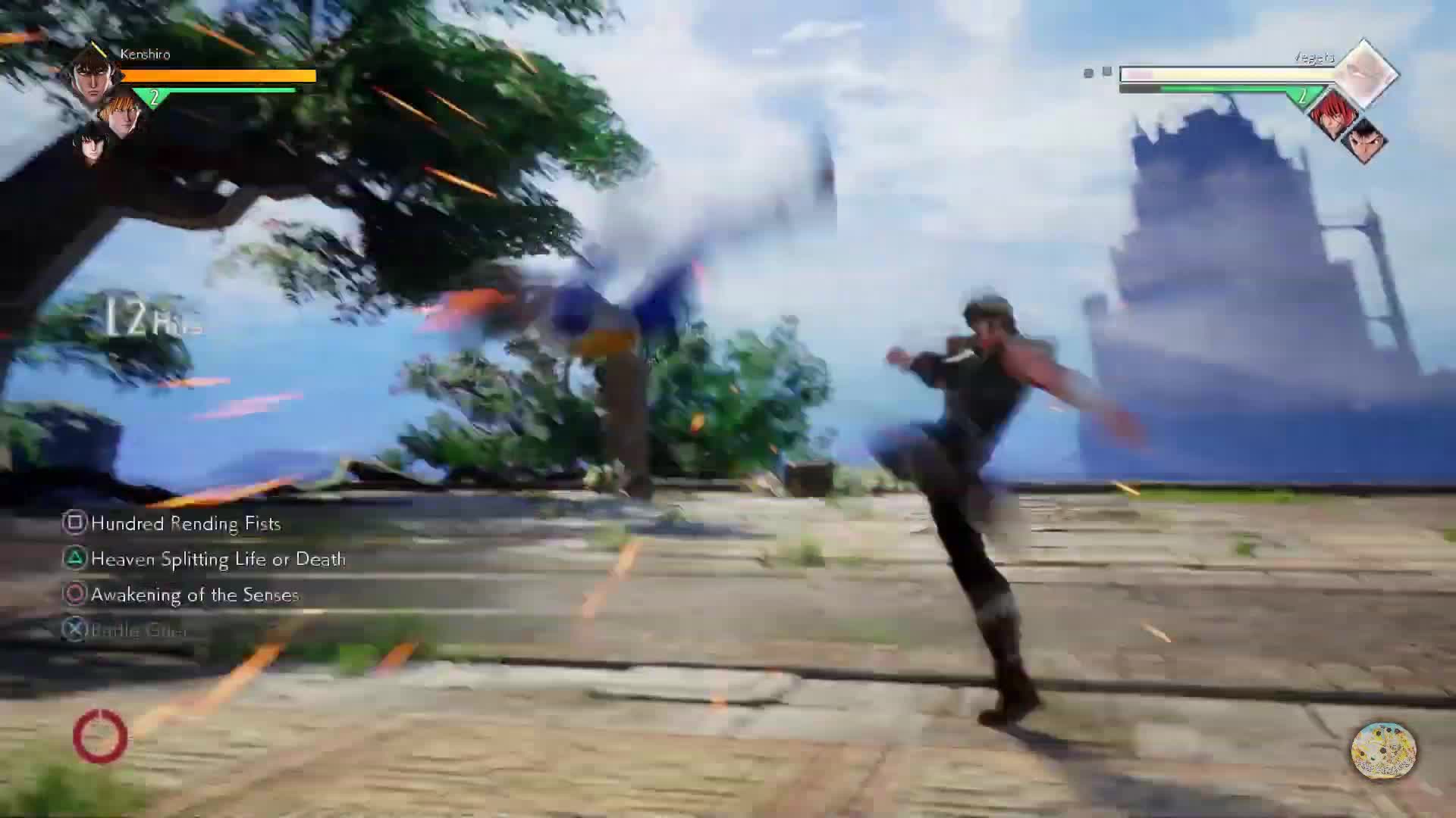 Jump Force Kenshiro Awakening Moveset Gameplay Gif - Jump Force Kenshiro Awakening , HD Wallpaper & Backgrounds