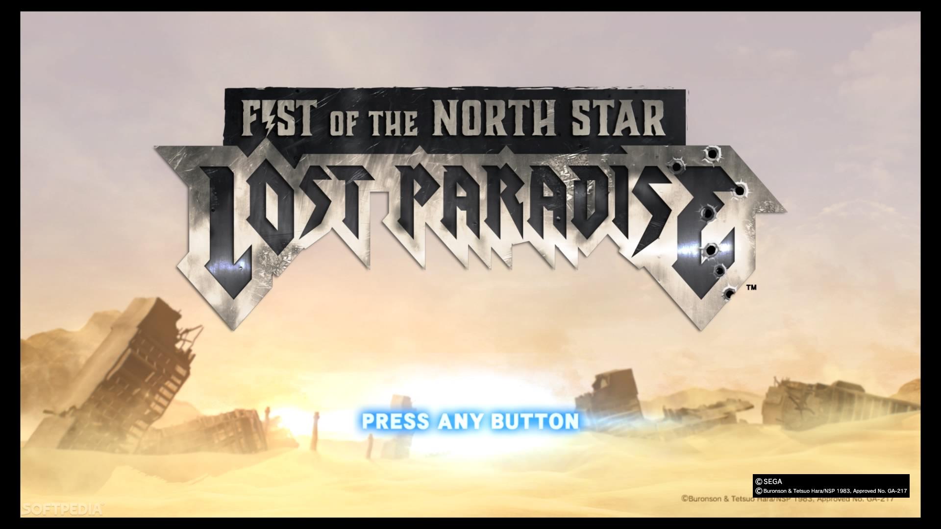 Fist Of The North Star - Fist Of The North Star Lost Paradise Reversible Cover , HD Wallpaper & Backgrounds