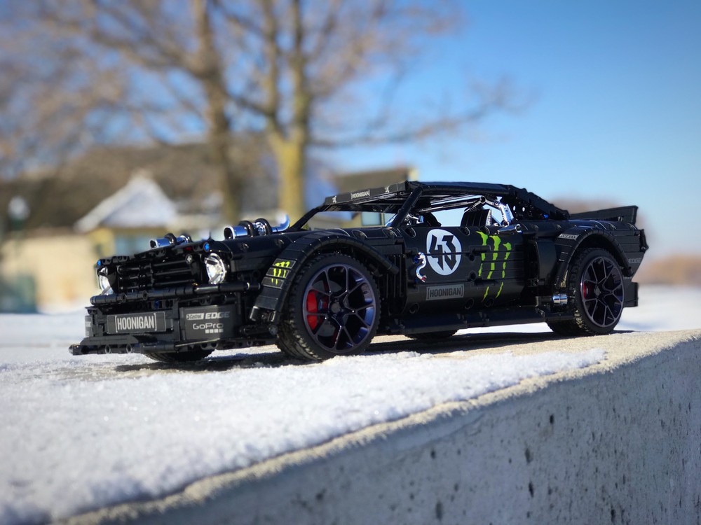 Ford Mustang Hoonicorn V2 - Ken Block Mustang Lego , HD Wallpaper & Backgrounds