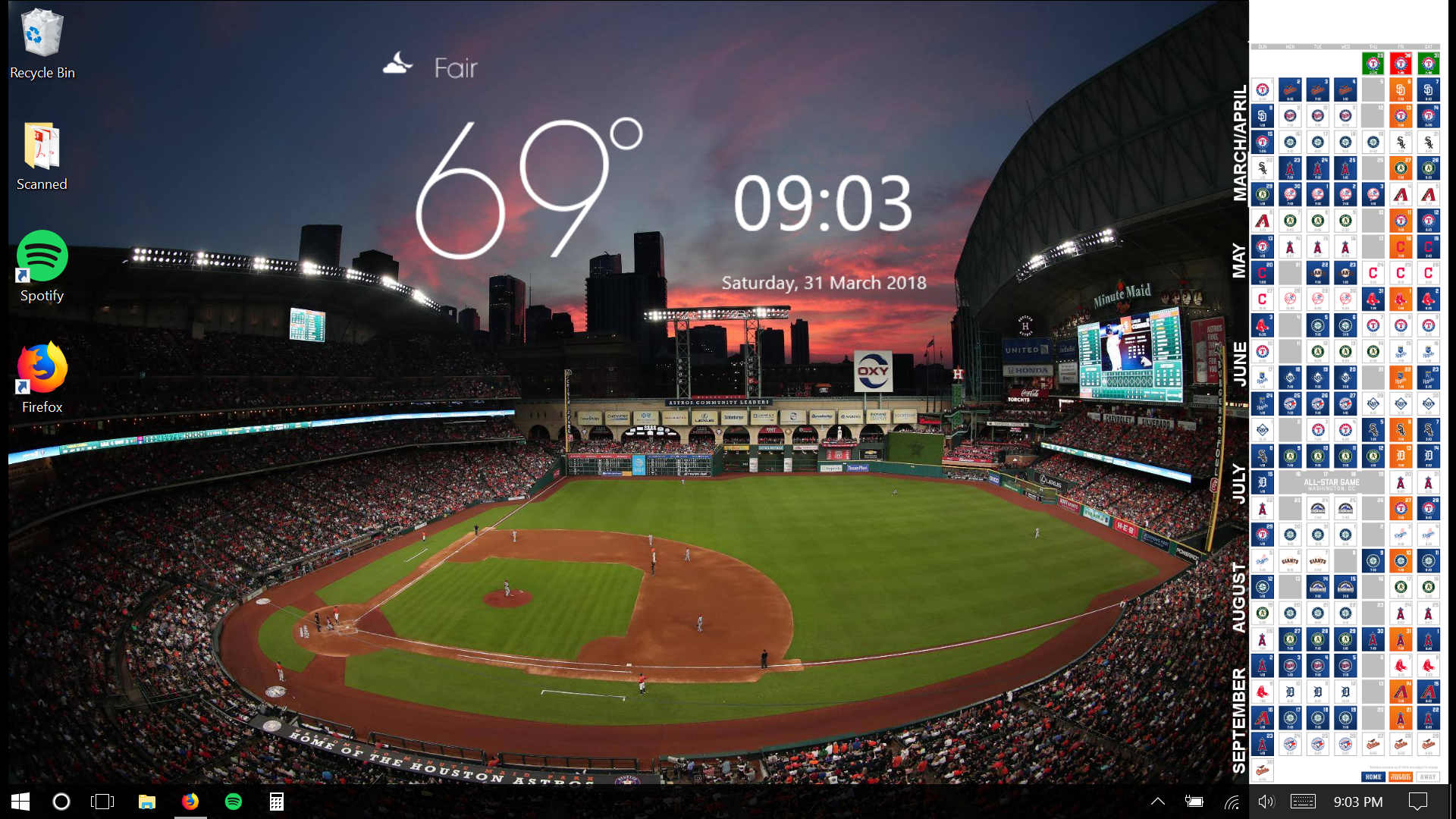 Picmade A New Desktop Wallpaper For The Season - Baseball Park , HD Wallpaper & Backgrounds