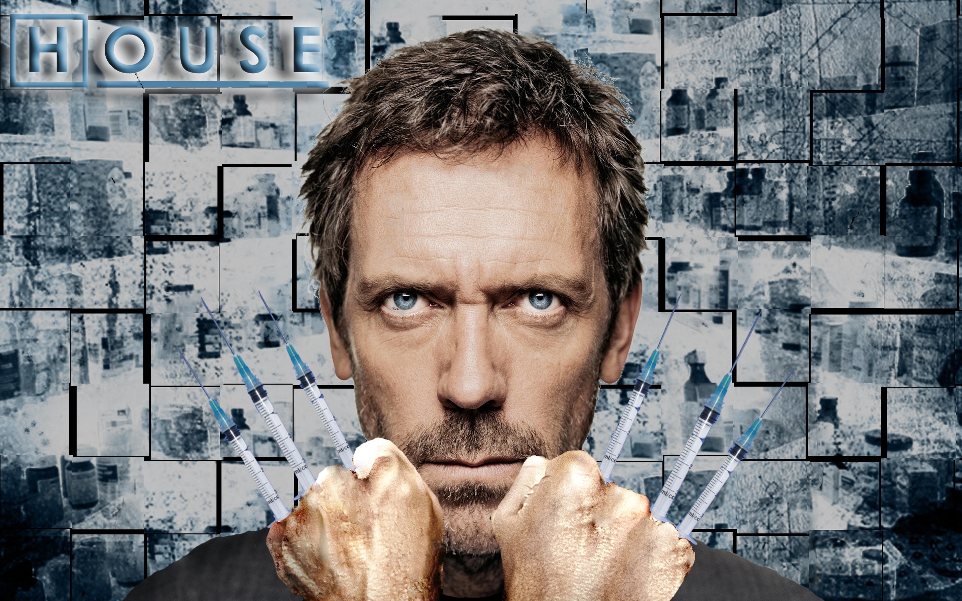 Download This Wallpaper - Dr House Syringe , HD Wallpaper & Backgrounds