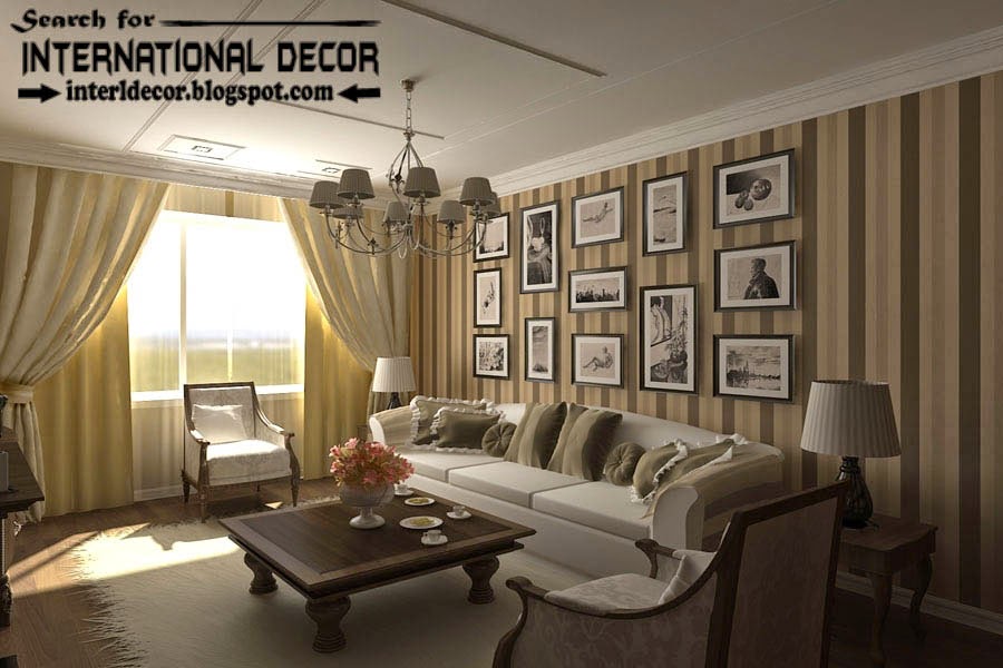 Classic Interior Wallpapers - English Classic Interior Design , HD Wallpaper & Backgrounds