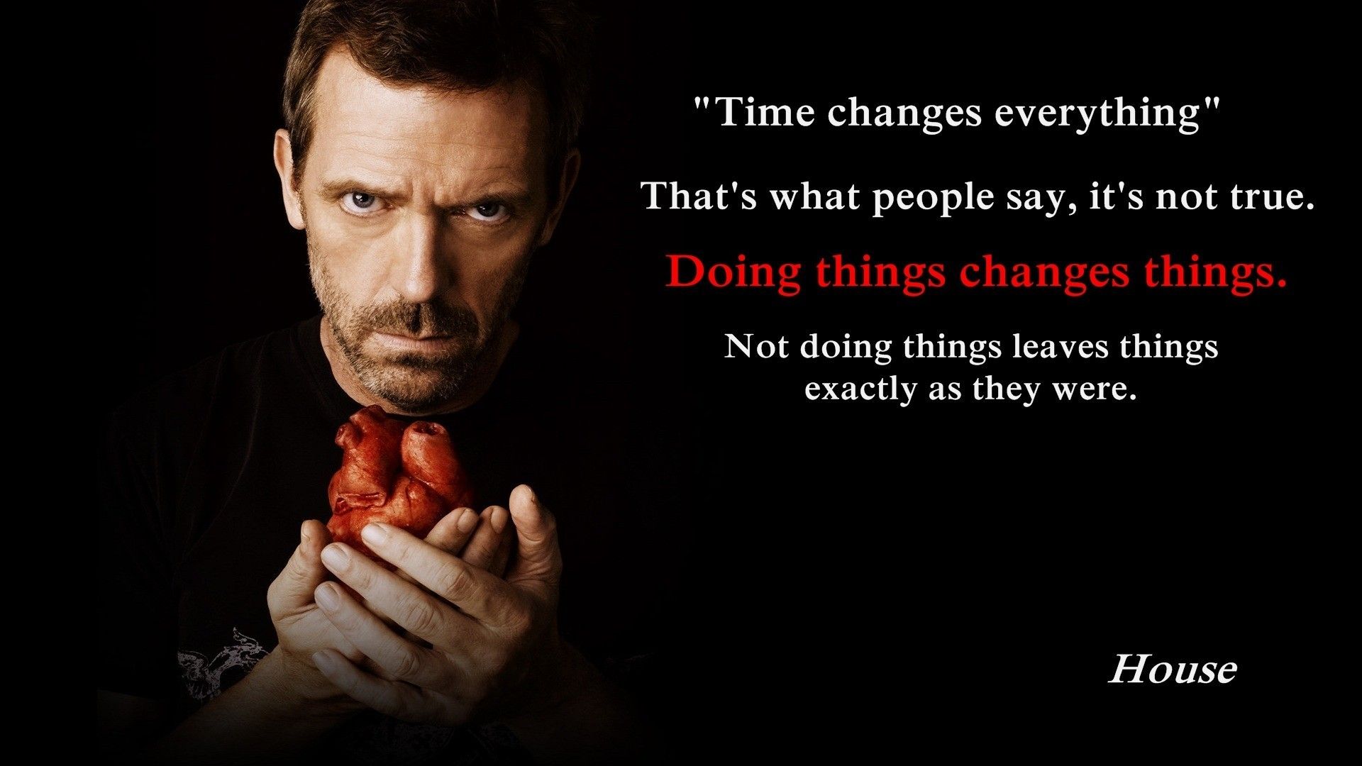 Image For Dr House Motivational Wallpaper - House Md Quotes Hd , HD Wallpaper & Backgrounds