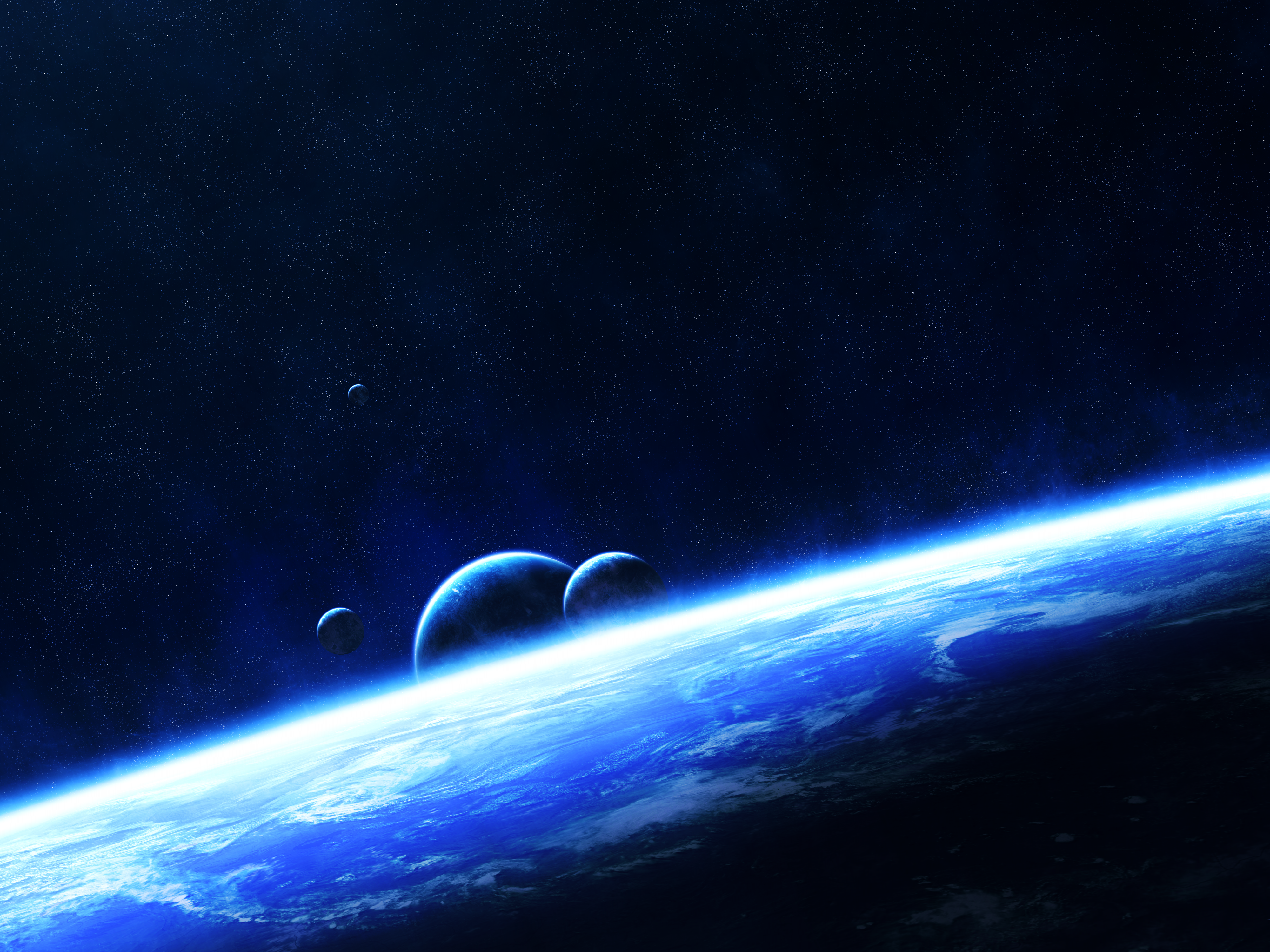 Earth, Planets, Stars, Galaxy - Universe , HD Wallpaper & Backgrounds