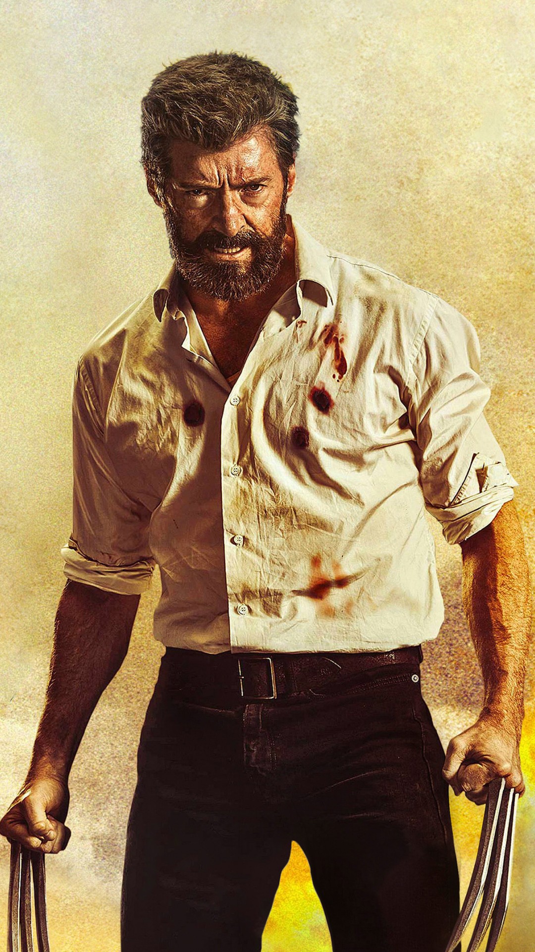 Right Click To Save Or Set As Desktop Background - Logan Wolverine , HD Wallpaper & Backgrounds