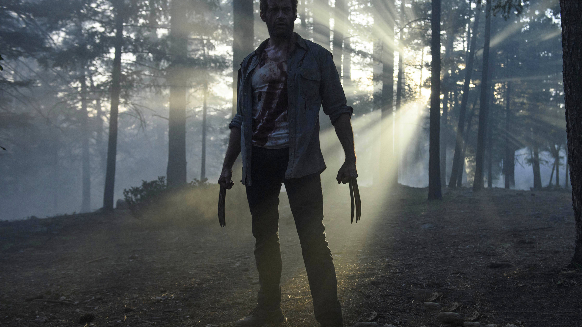 Hugh Jackman As Wolverine In Logan Rp - Logan Movie Facebook Cover , HD Wallpaper & Backgrounds
