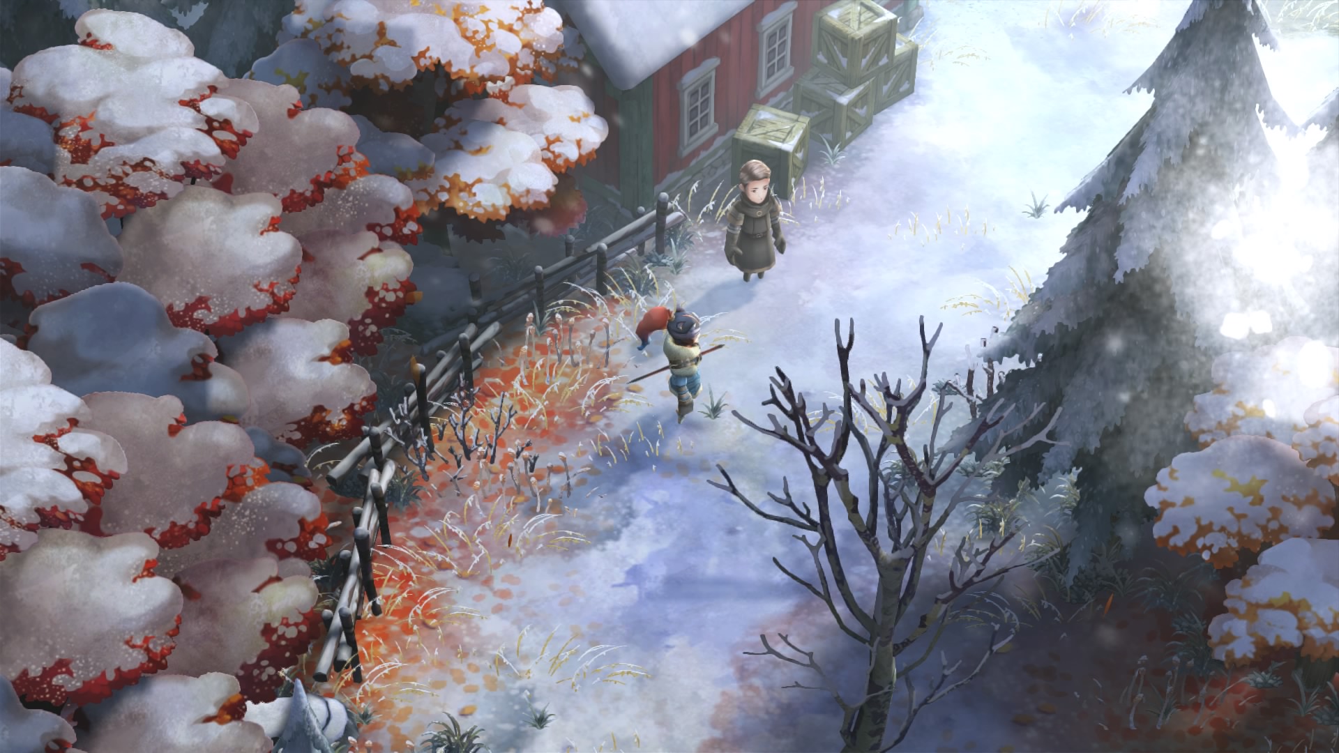 I Am Setsuna Still Boasts A Simple, Vibrant, And Pleasant - Snow , HD Wallpaper & Backgrounds