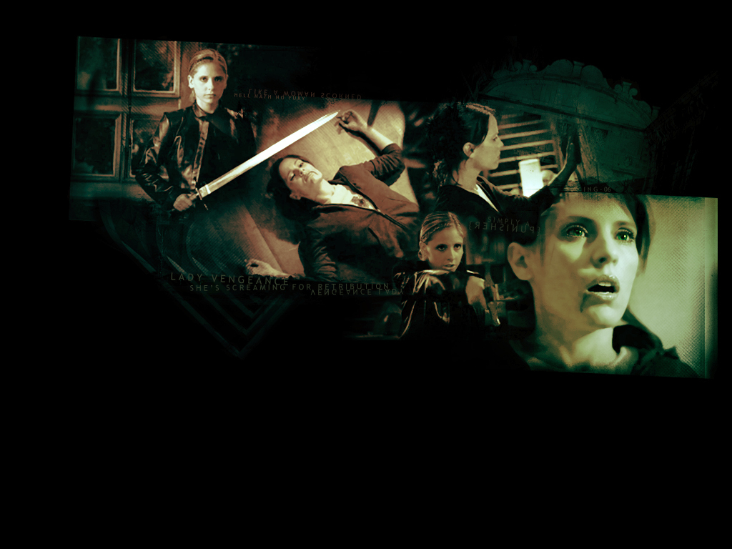 Buffy The Vampire Slayer Images Selfish ~ Buffy & Anya - Darkness , HD Wallpaper & Backgrounds