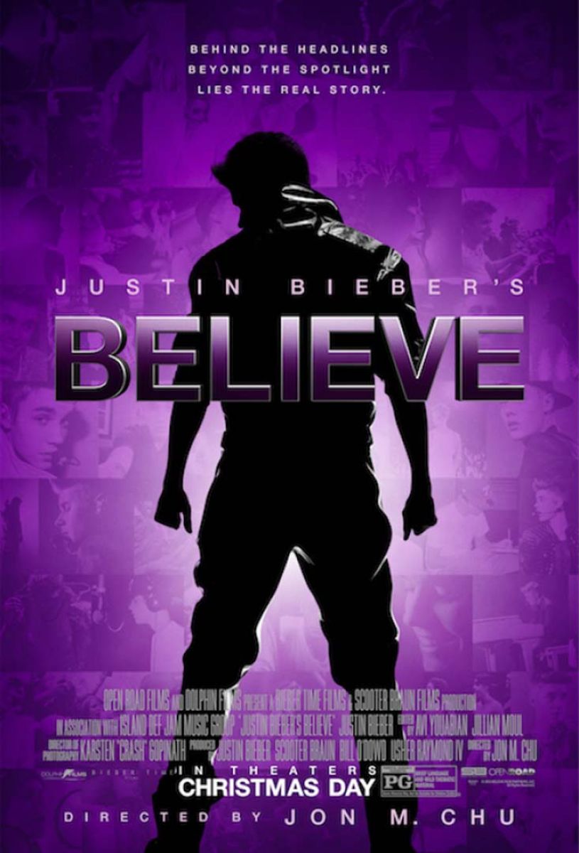 Justin Bieber- Believe Poster - Justin Bieber Believe Film , HD Wallpaper & Backgrounds