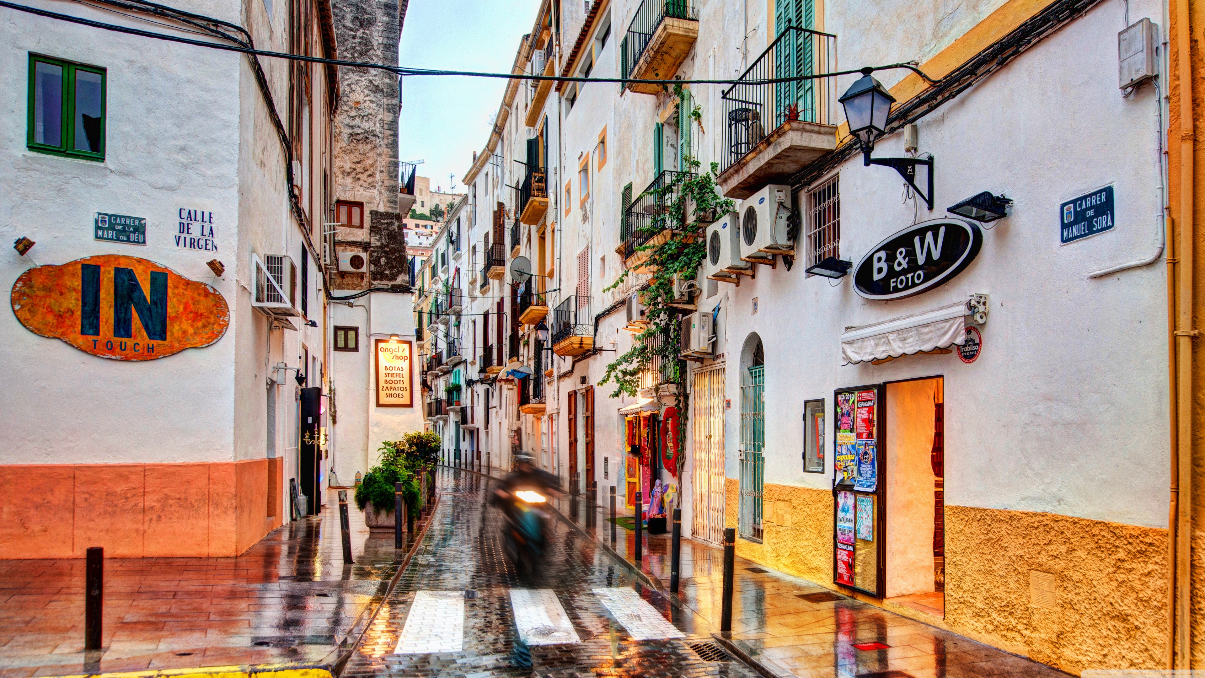 Uhd 16 - - Ibiza Town , HD Wallpaper & Backgrounds