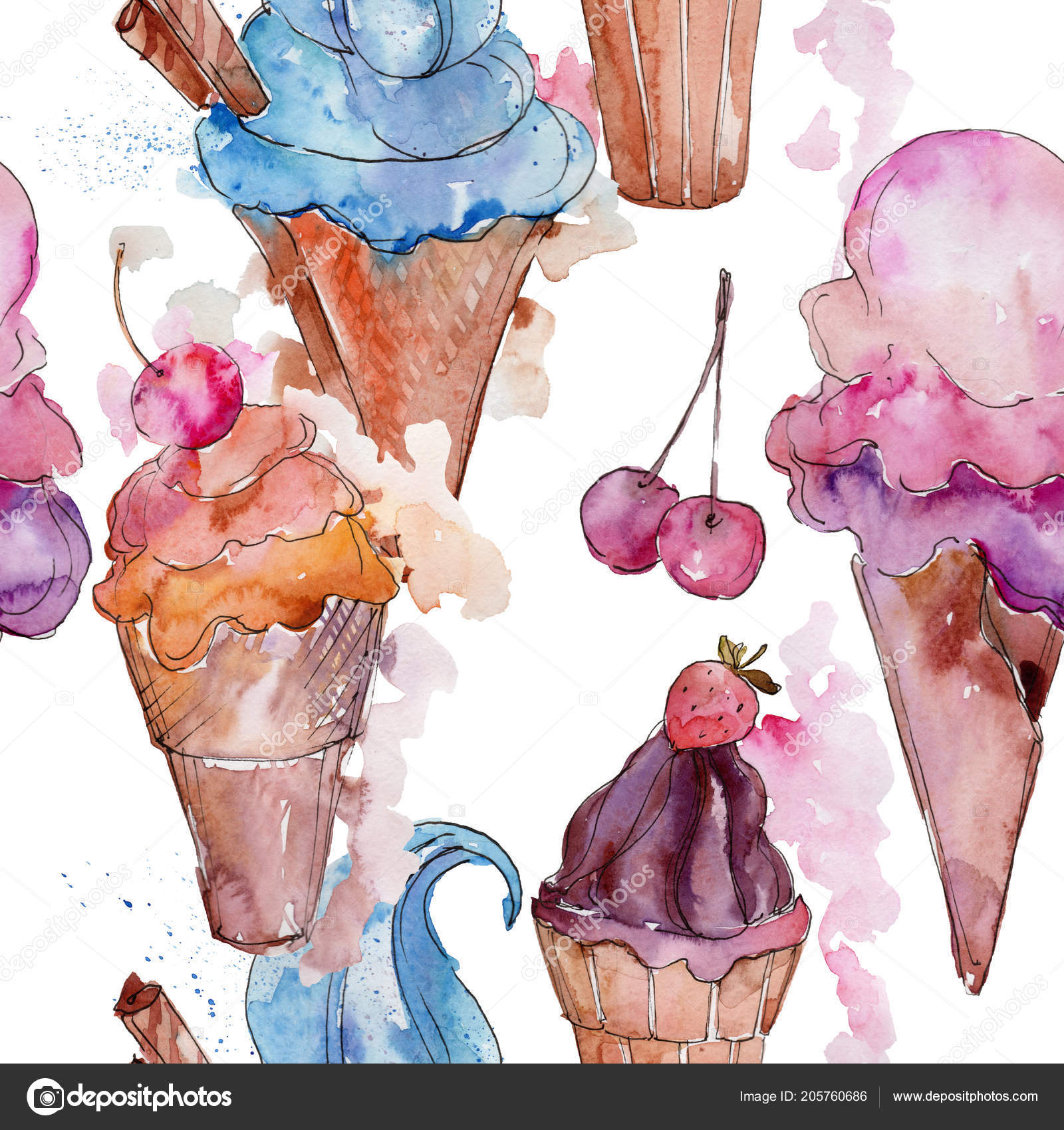 Ice Cream Sweet Summer Food - Ice Cream , HD Wallpaper & Backgrounds